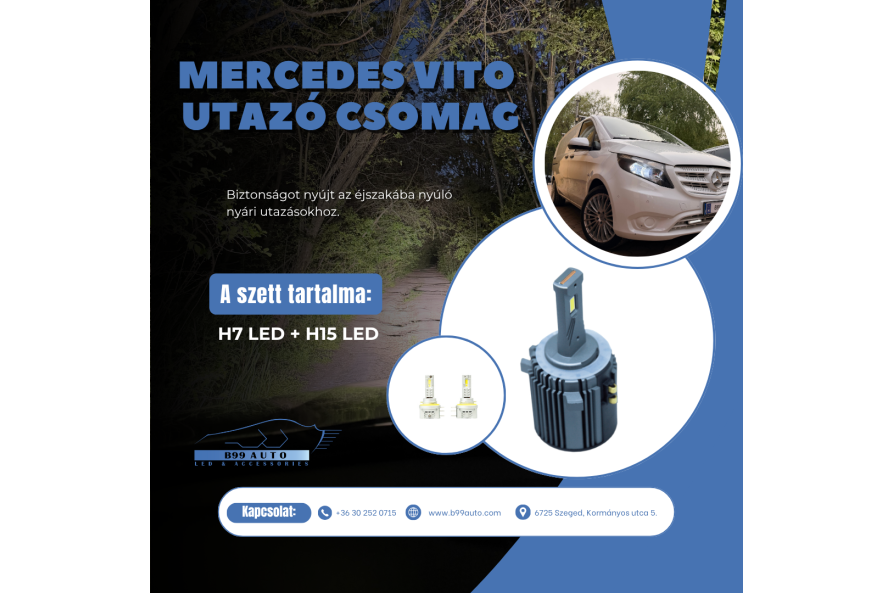 Mercedes Vito utazó csomag